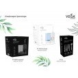Стационарный ирригатор ротовой полости VT-2000 B (черный), ТМ Vega