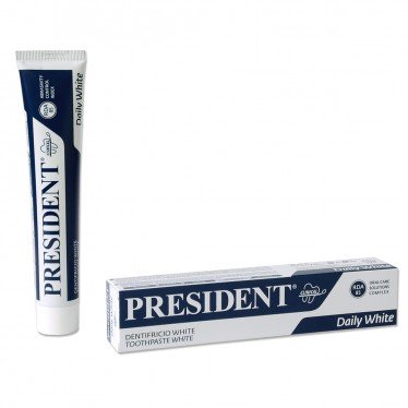 Зубна паста PRESIDENT WHITE DENTIFRICIO 75ML