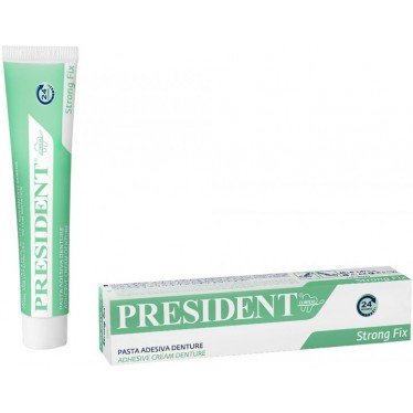 Крем клейкий для фіксації зубних протезів President Clinical Denture 40 г